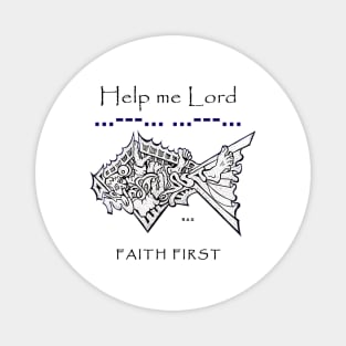 Faith First, Jonah's Salvation, Help from the Whale's Belly or the Great Fish? Magnet